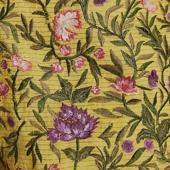 Anthropologie La Fuori Embroidered Shorts MP - Picture 5 of 5